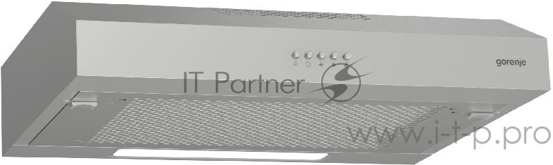 Вытяжка Gorenje WHU529EX/S Встраиваемая под шкаф , Материал вытяжки/короба: Нержавеющая сталь, Цвет вытяжки/короба: Нержавеющая сталь, Класс энергопотребления: B, Отвод (макс.): 194 м?/ч, Рециркуляция (макс.): 115 м?/ч, Механическое управление, Тип о