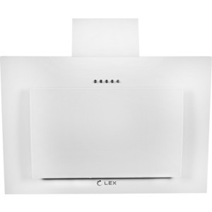 Вытяжка LEX MIKA 600 белый 29.4x80.1x59.5см, 46 дБ, 100Вт, 700 м3/ч
