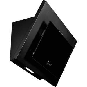 Вытяжка LEX MIKA 500 BLACK 29.4x80.1x49.5см, 46 дБ, 100Вт, 700 м3/ч