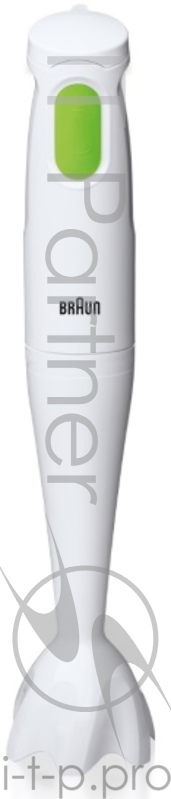 Блендер погружной Braun MQ100 Soup белый