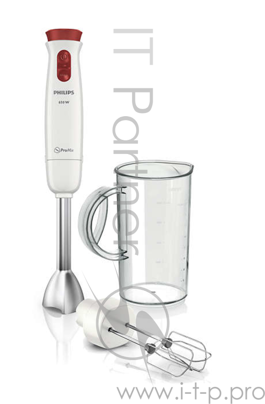 Блендер погружной Philips HR1626 650Вт белый