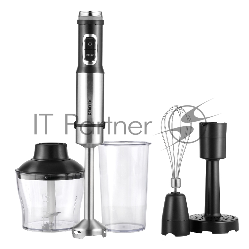 Блендер Centek CT-1331 (белый/серый) 350Вт, мерный стакан 800 мл, съёмная насадка