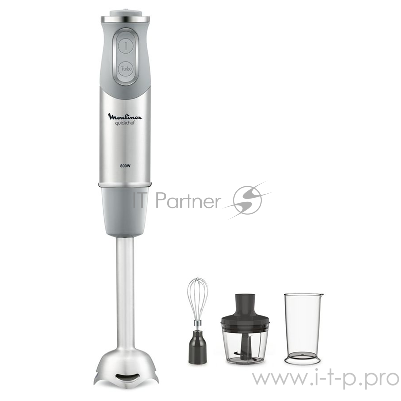 Погружной блендер Moulinex Погружной блендер Moulinex/ Электрический погружной блендер, 800 Вт, измельчитель, стакан, венчик