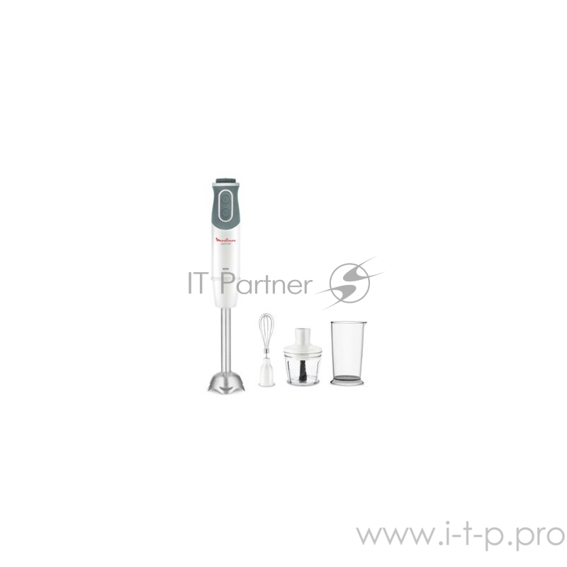 Блэндер MOULINEX DD642132 погружной блендер,мощность 800Вт,механическое управлениечисло скоростей: 10,мерный стакан объем,мельничка объем,корпус из пластика,плавная регулировка скорости,