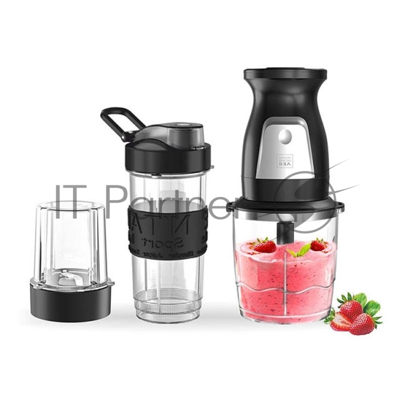 Блендер-смузи VES M-170 Мощность: 500 Вт макс. Напряжение, частота: 220-240 В, 50/60 Гц Ножи из японской нержавеющей стали Чаша измельчителя: 600 мл Двойной нож для измельчения Спортивная бутылка: 600 мл