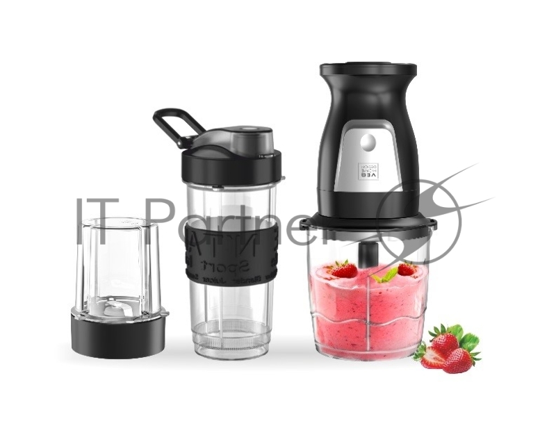 Блендер-смузи VES M-170 Мощность: 500 Вт макс. Напряжение, частота: 220-240 В, 50/60 Гц Ножи из японской нержавеющей стали Чаша измельчителя: 600 мл Двойной нож для измельчения Спортивная бутылка: 600 мл