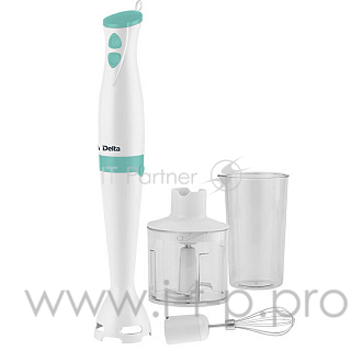 Блендер DELTA DL-7043B белый с мятным