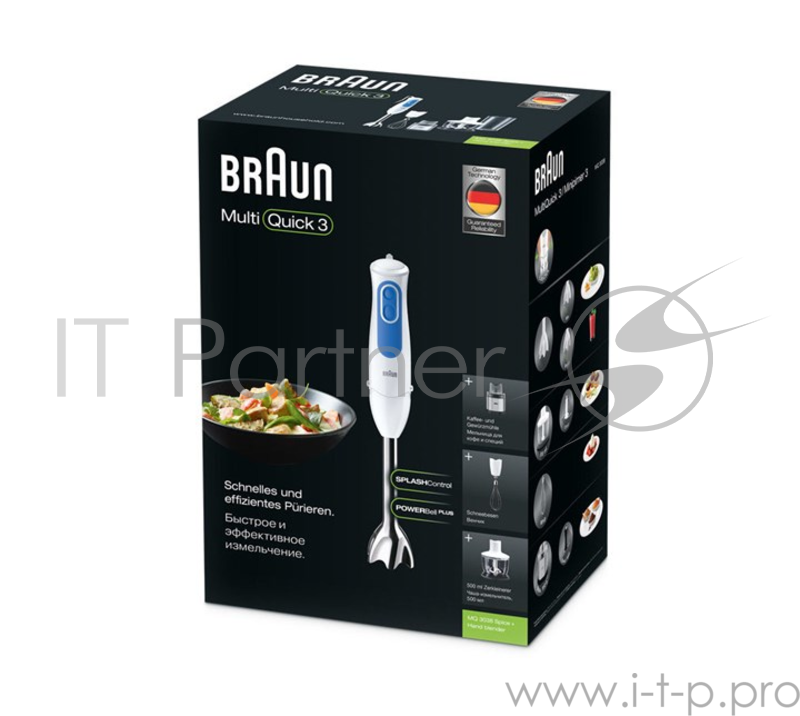 Блендер Braun MQ 3038 WH Spice+