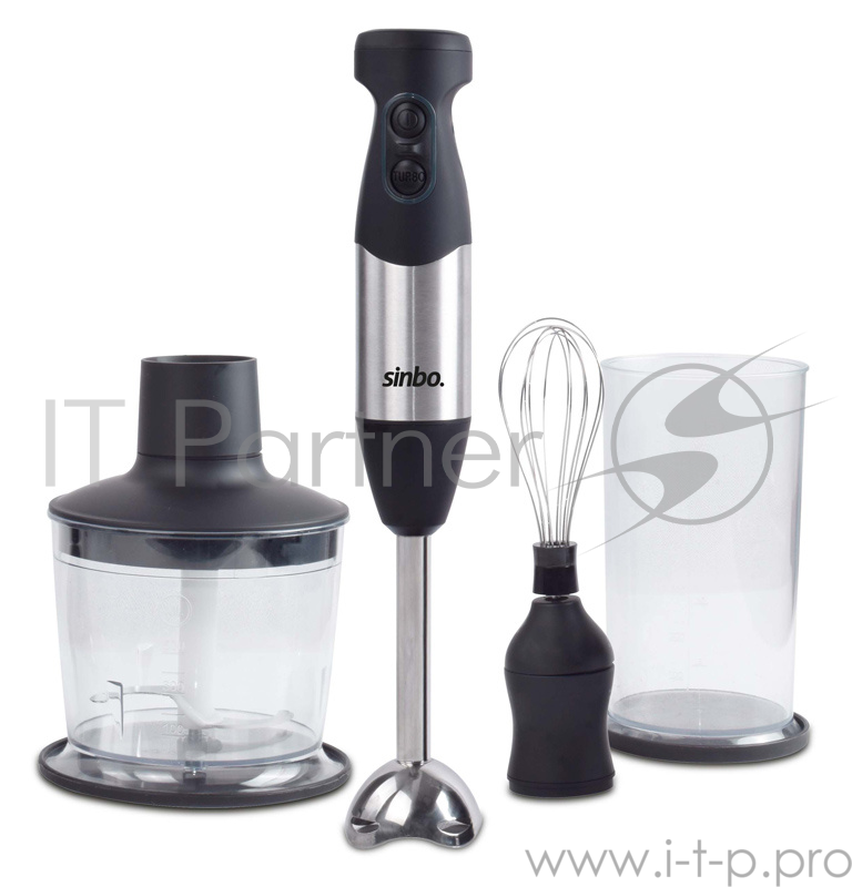 Блендер погружной Sinbo SHB 3153 850Вт нержавеющая сталь/черный