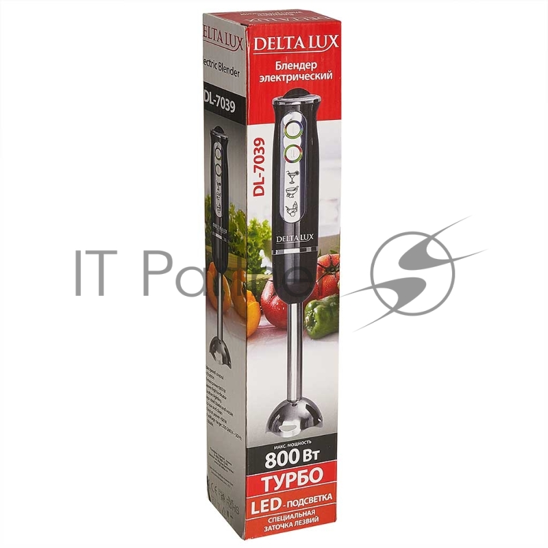 Блендер DELTA LUX DL-7039 черный