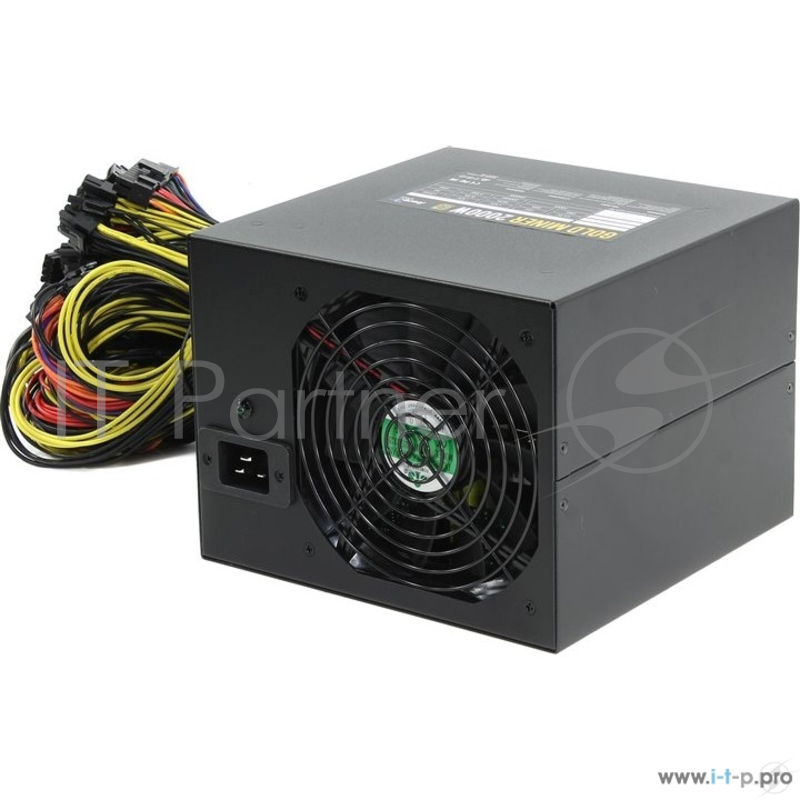 Блок питания Aerocool 2000W Retail GOLD MINER 2000 , внешний, 200x156x200, 2x14cm, КПД 90%, 20+4P, 2x 4+4P, 16x PCI-E 6+2P, 4x SATA, 13x PATA
