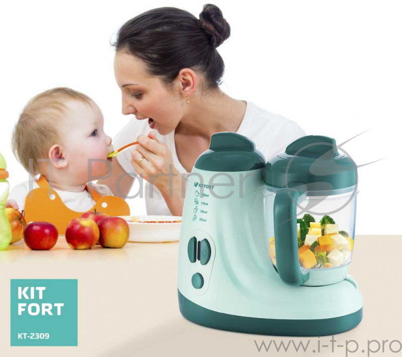 Блендер стационарный Kitfort КТ-2309 400Вт зеленый
