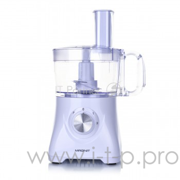Кухонный комбайн Magnit RMF-2730, мощность 800 Вт, напряжение 220-240 В, 50/60 Гц, материал корпуса термостойкий пластик, кол-во скоростей 2, импульсный режим, ножи из высококачественной нержавеющей стали, количество функций:¶- смешивание,¶- перемеши