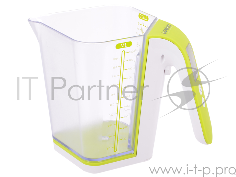 Электронные кухонные весы Endever Skyline KS-514, мерная емкость из пищевого пластика, LCD-дисплей, max-2,0 кг