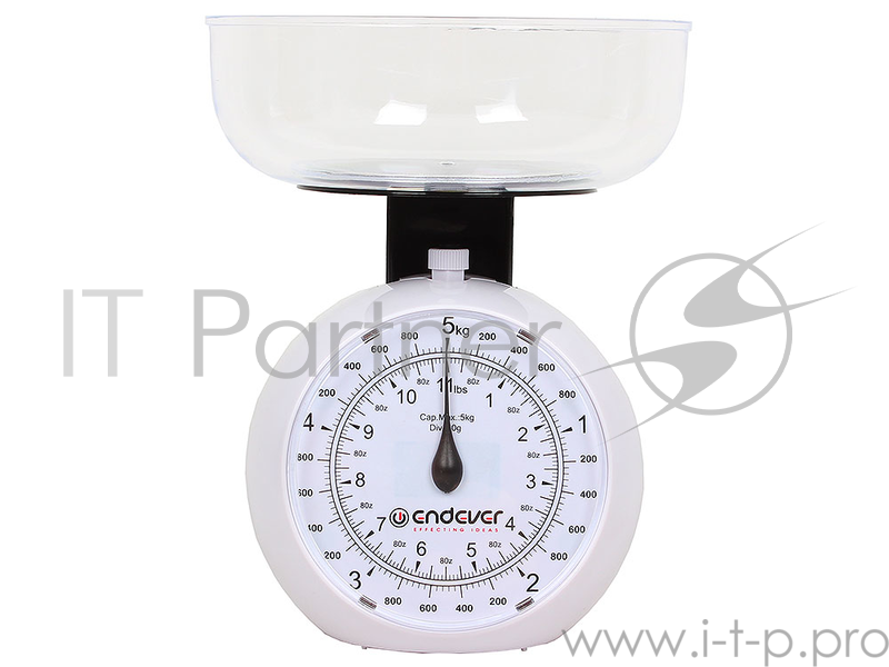 Весы кухонные Endever KS-517 белый