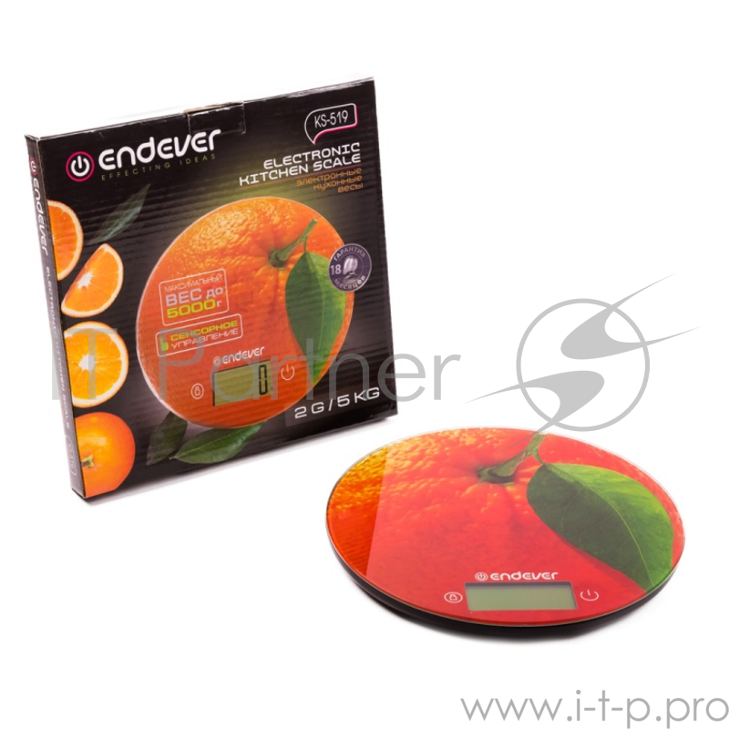 Весы кухонные Endever Skyline KS-519