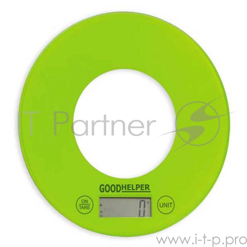 Весы кухонные Goodhelper KS-S03 зеленый