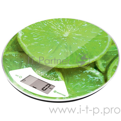 Весы кухонные электронные ENERGY EN-403,лайм