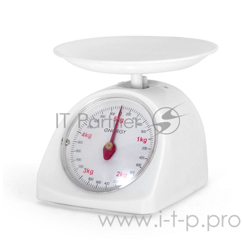 Весы кухонные механические ENERGY EN-405МК,белые