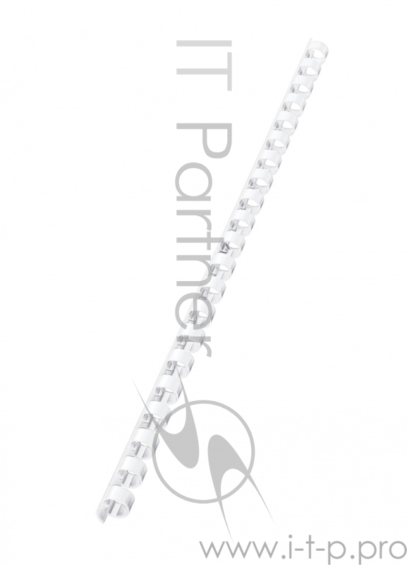 Расходные материалы Lamirel Пружина пластиковая LA-7867801 (19 мм. Цвет: белый, 100 шт.)