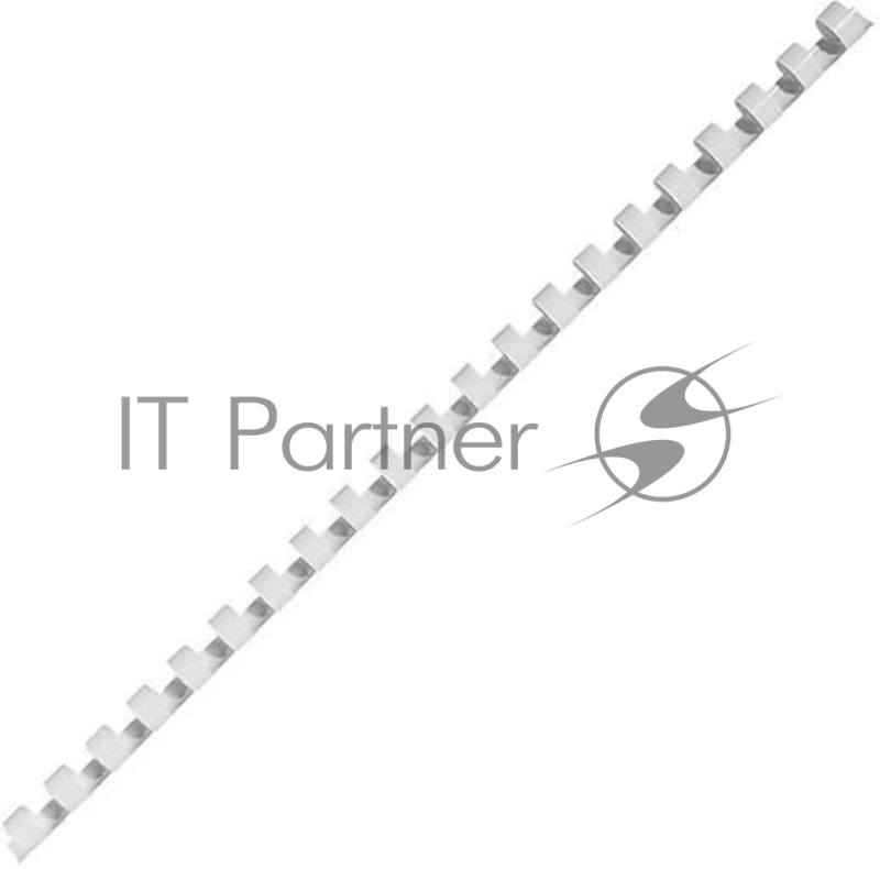 Расходные материалы Lamirel Пружина пластиковая LA-7866602 (6 мм. Цвет: белый, 100 шт.)