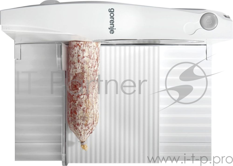 Ломтерезка Gorenje R401W Материал: Пластик, Мощность: 110Вт, Макс. толщина нарезки: 17 мм, Диаметр ножа: 17 см, Вес (брутто/нетто): 1,8 / 1,6 кг, Габаритные размеры (вхшхг): 19,5 ? 33 ? 10,2 см, Вес (брутто/нетто): 1,8 / 1,6 кг, Мытье съемных деталей