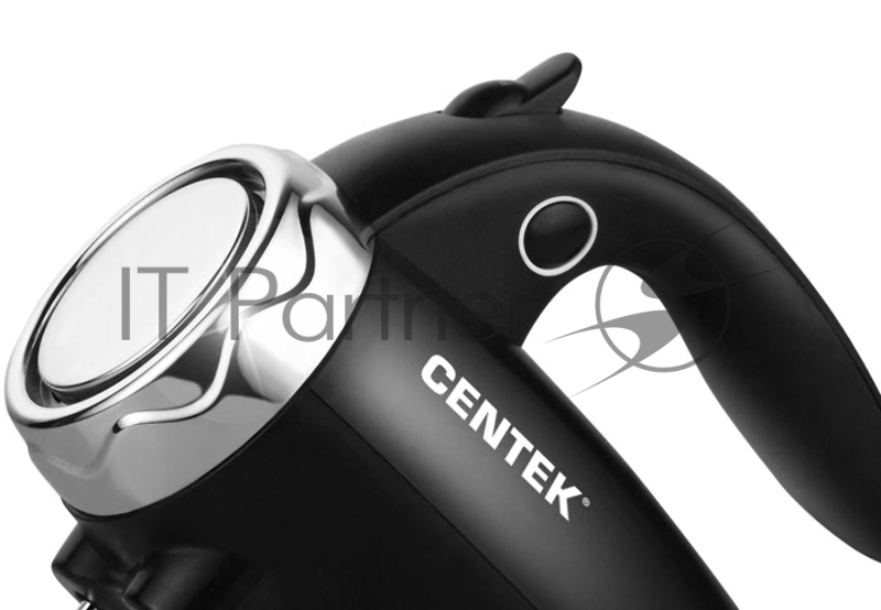 Миксер Centek CT-1115 (черный/хром) 350Вт