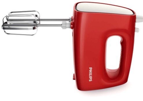 Миксер Philips HR1552/12 250Вт красный/белый