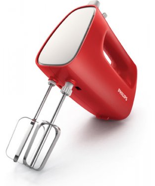Миксер Philips HR1552/12 250Вт красный/белый