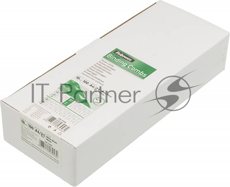 Расходные материалы Fellowes Пружина пластиковая FS-53458 (10 мм, белый, 100 шт.)