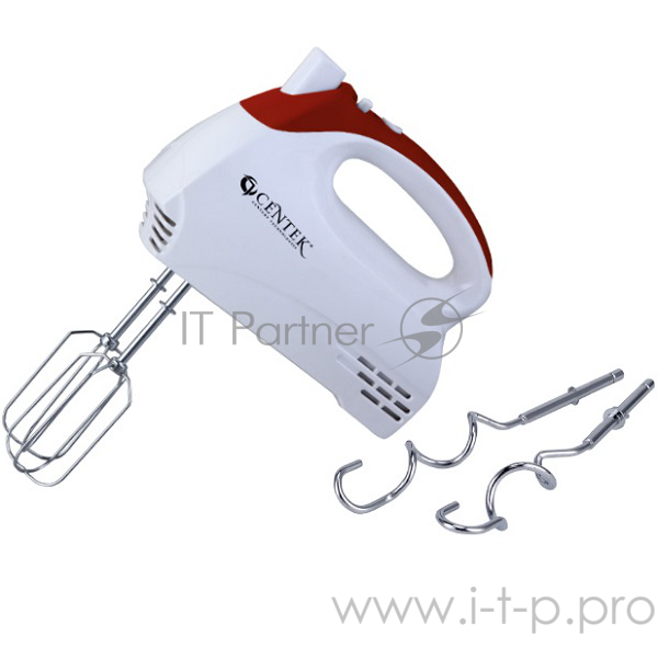 Миксер Centek CT-1117 белый/вишня