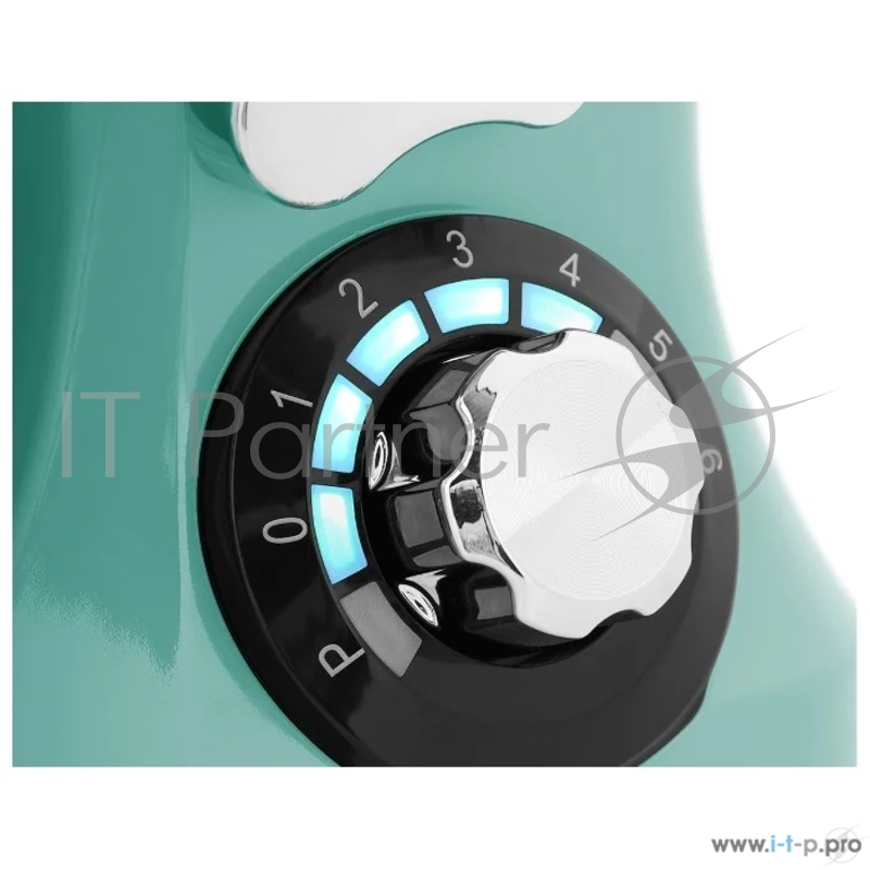 Миксер стационарный Kitfort КТ-1337-3 600Вт бирюзовый/серебристый