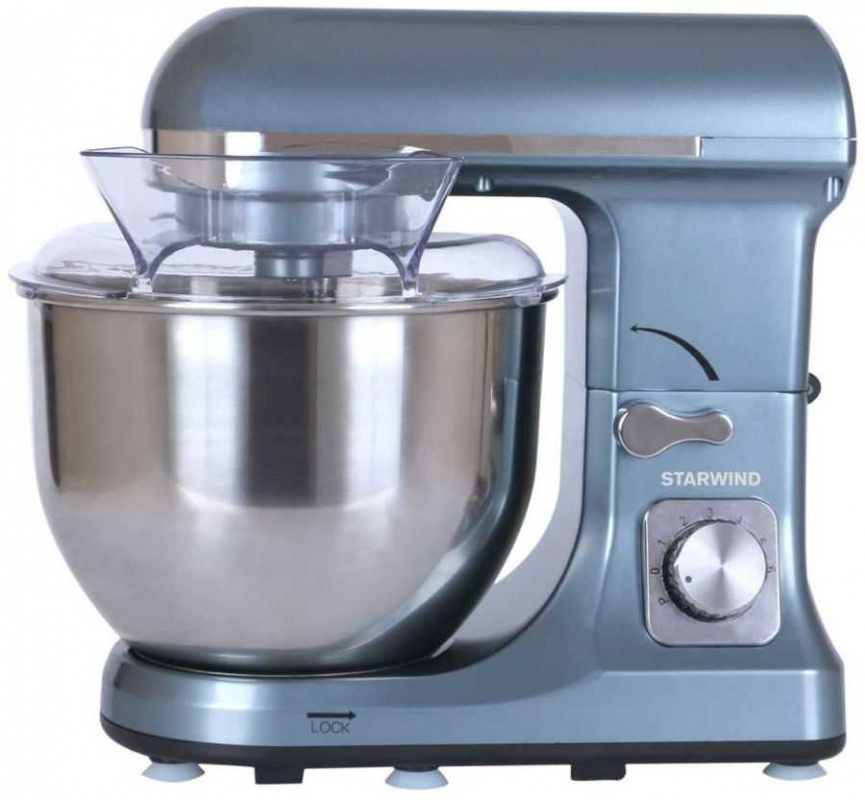 Миксер стационарный Starwind SPM4208 1000Вт голубой