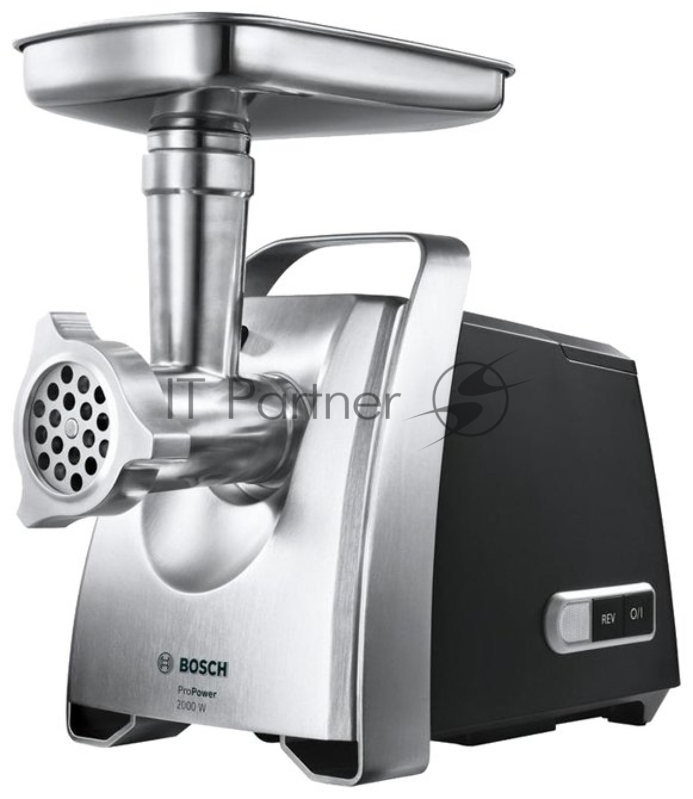 Мясорубка Bosch MFW67600 2000Вт серебристый/черный