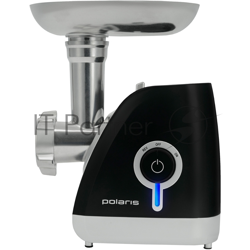 мясорубка POLARIS PMG 2027L Макс. мощность 2000Вт. Производительность 2кг/мин. Система реверса. Система безопасности – возобновляемая термозащита двигателя. Металлический лоток для мяса. Насадки: перфорированный диск для фарша 2шт. (диаметр отверсти