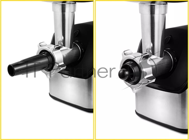 Мясорубка Kitfort КТ-2103 1800Вт серебристый/черный