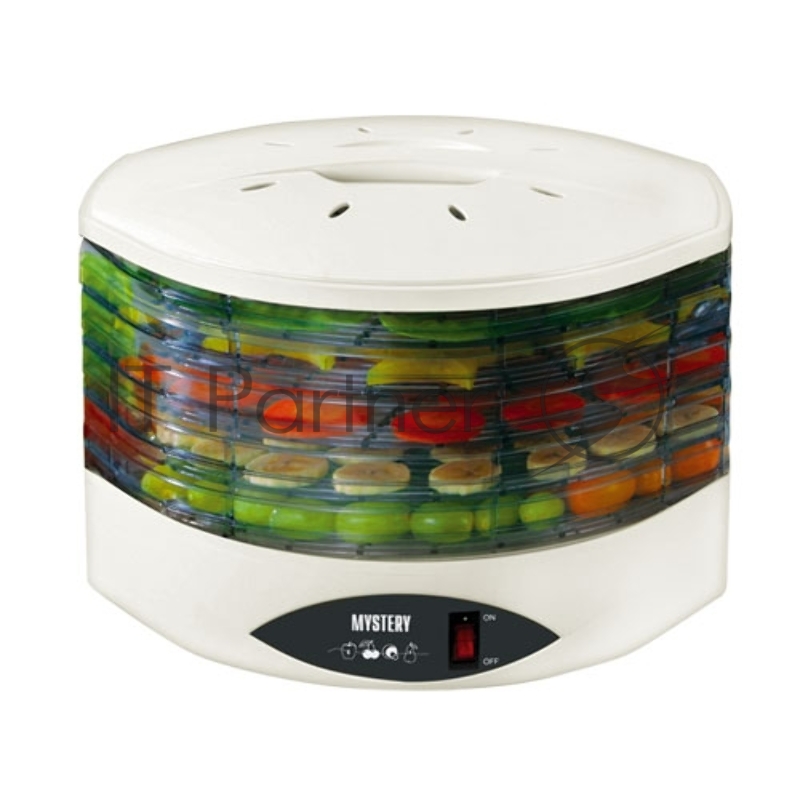 Сушки Mystery Сушка для овощей и фруктов Mystery MDH-322 белый 250W
