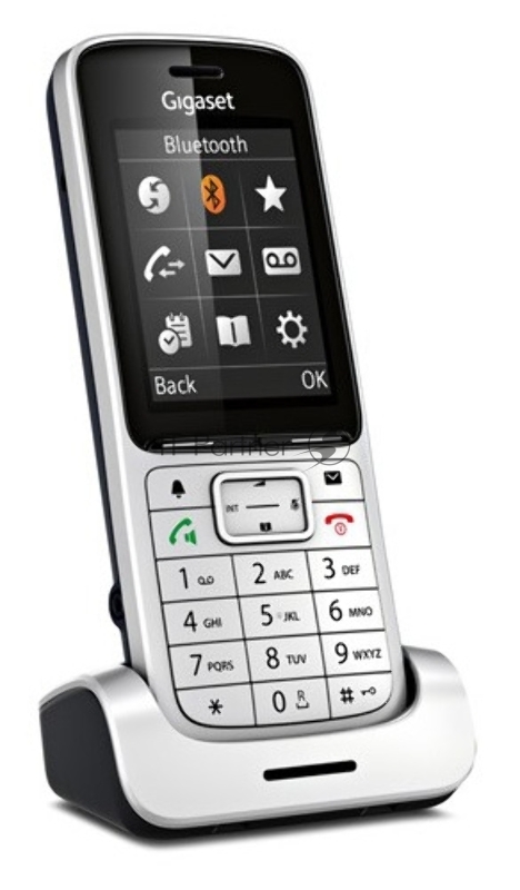 VoIP-телефон GIGASET SL450HX IP Дополнительная трубка, серебристый