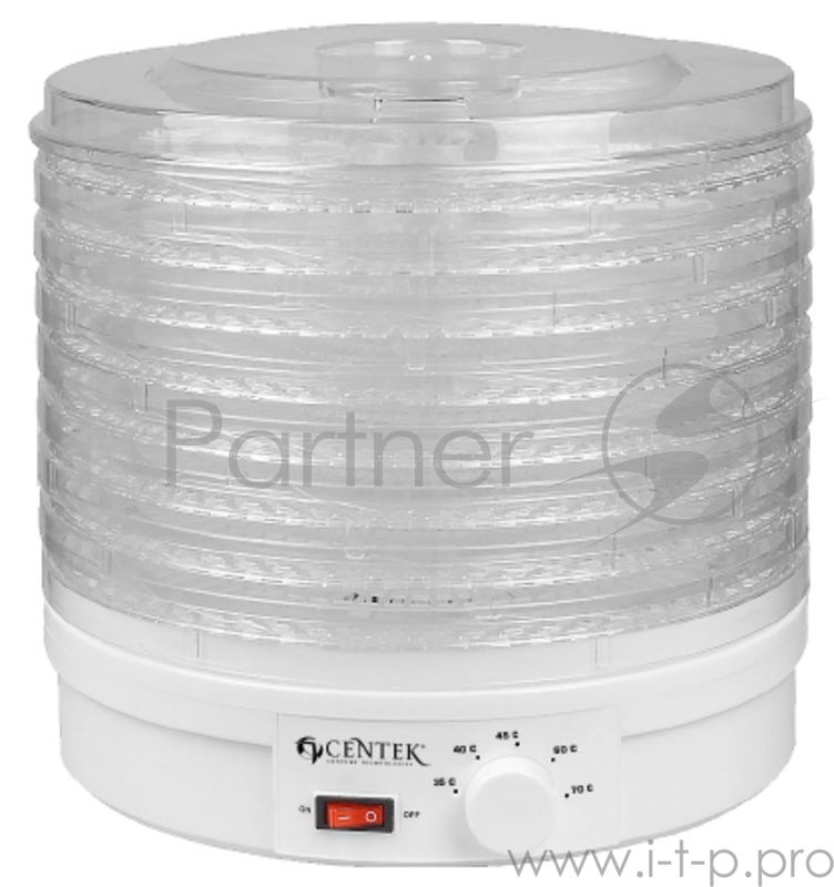 Сушилка для овощей и фруктов Centek CT-1656, 8 поддонов