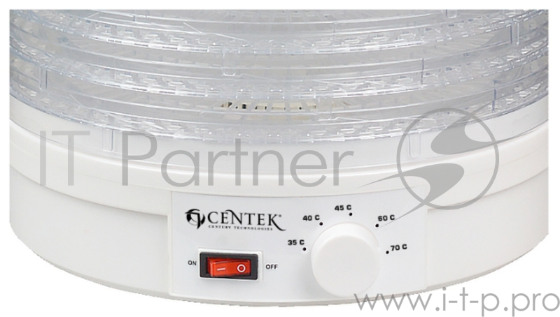 Сушилка для овощей и фруктов Centek CT-1656, 8 поддонов