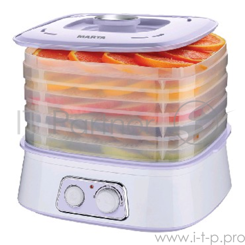 Сушилка для овощей и фруктов MARTA MT-1946 лиловый аметист