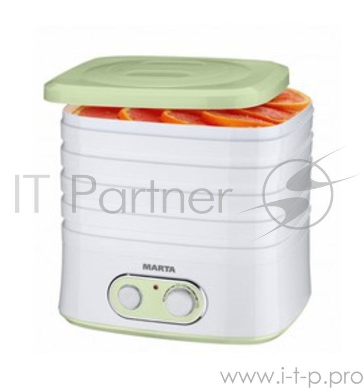 Сушилка для овощей и фруктов MARTA MT-1945 зеленый нефрит