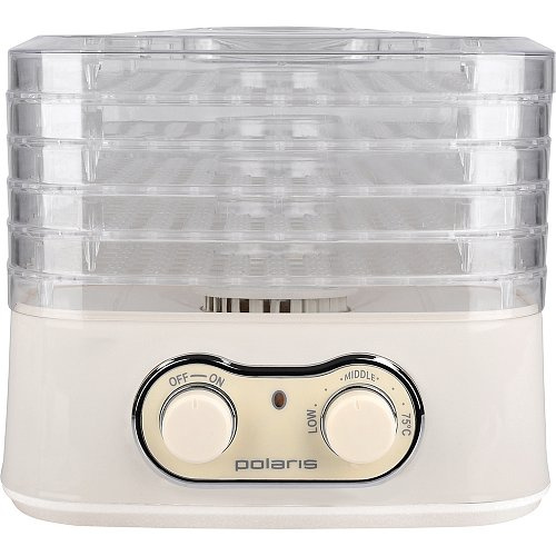 Сушка для фруктов и овощей Polaris PFD 1805 5под. 245Вт белый