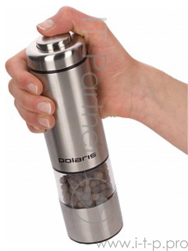 Перечница электрическая Polaris PEP4803A серебристый