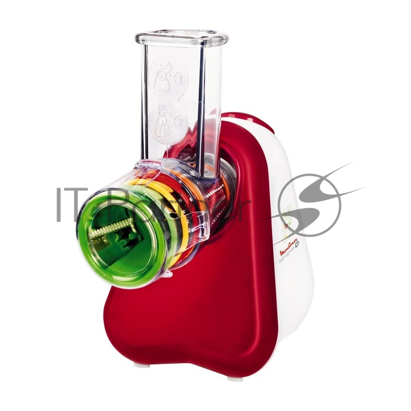 Измельчитель электрический Moulinex DJ755G32 150Вт белый/красный