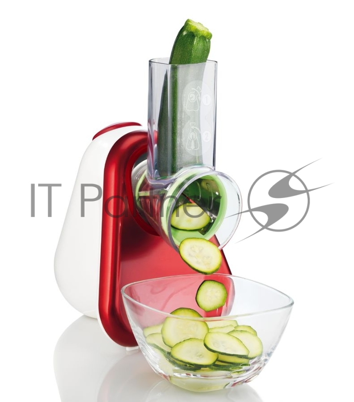 Измельчитель электрический Moulinex DJ755G32 150Вт белый/красный