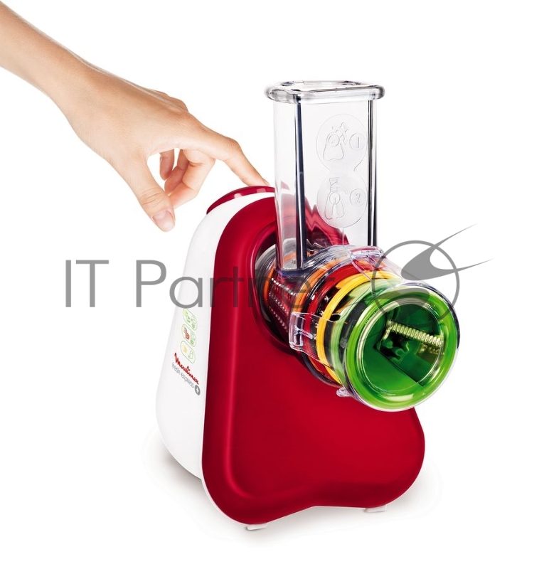 Измельчитель электрический Moulinex DJ755G32 150Вт белый/красный