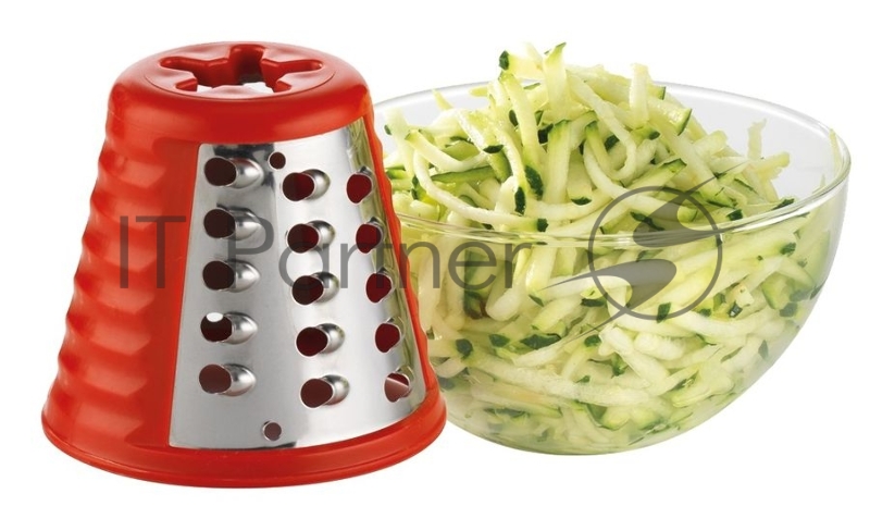 Измельчитель электрический Moulinex DJ755G32 150Вт белый/красный