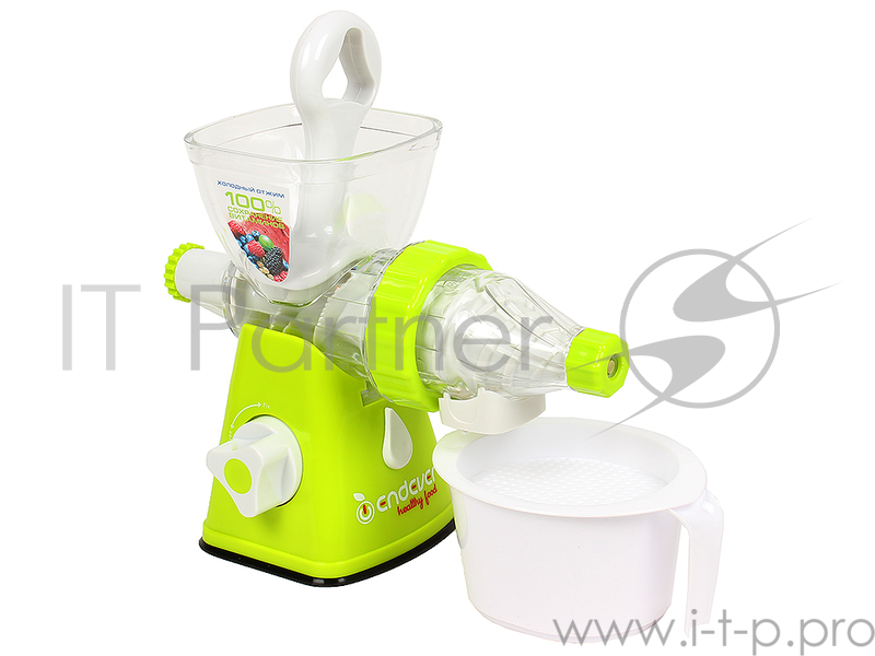 Соковыжималка Endever Skyline HJ-007 ручная, емкость для сока с ситом