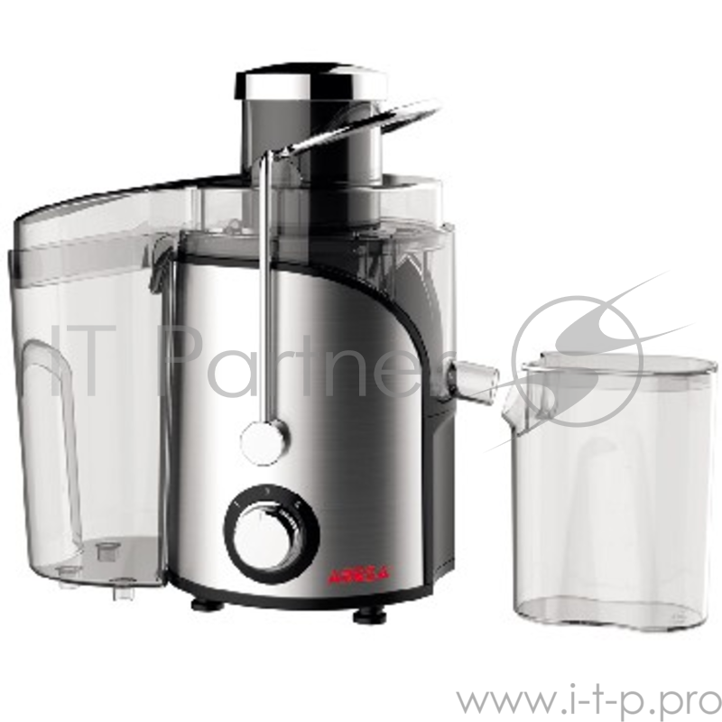 Соковыжималка ARESA AR-2502 220-240В, 50 Гц, 800 Вт Мощность: 800 Вт Резервуар для сока с пеносепаратором Пластиковый корпус с металлическими вставками Автоматический выброс мякоти Объем чаши для сока: 550 мл Объем чаши для мякоти: 1,5 л 2 скоростных